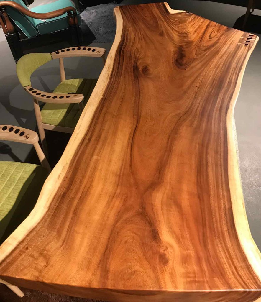 Live Edge Furniture Live Edge Suar Wood Table Singapore
