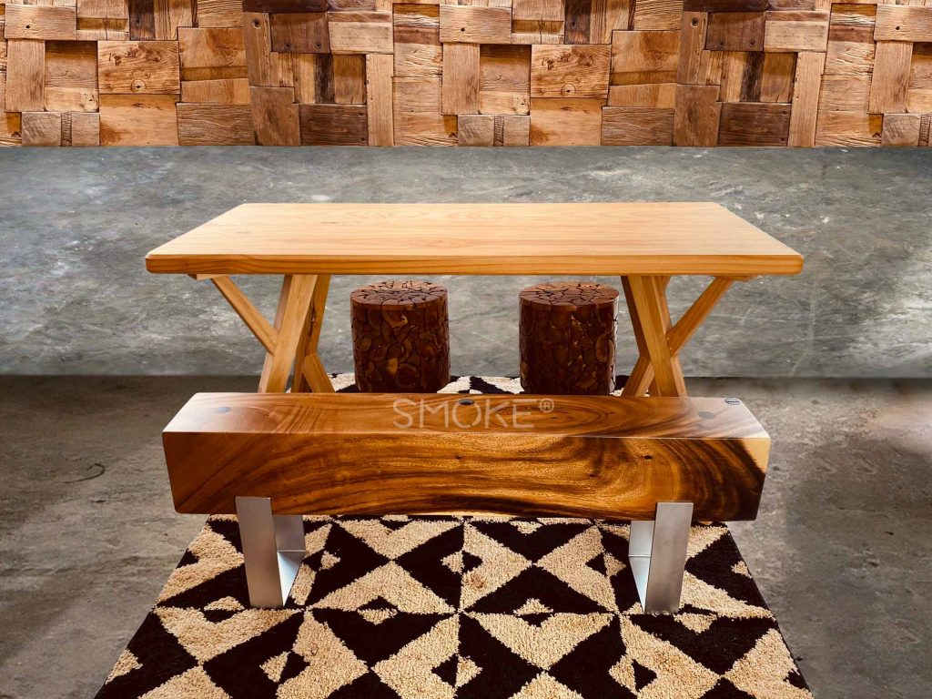 Buy Custom Wooden Dining Tables in Singapore | Solid Wood Furniture