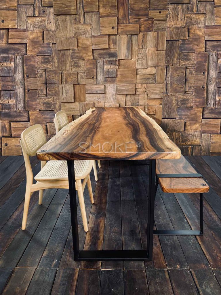 Buy Custom Wooden Dining Tables in Singapore | Solid Wood Furniture