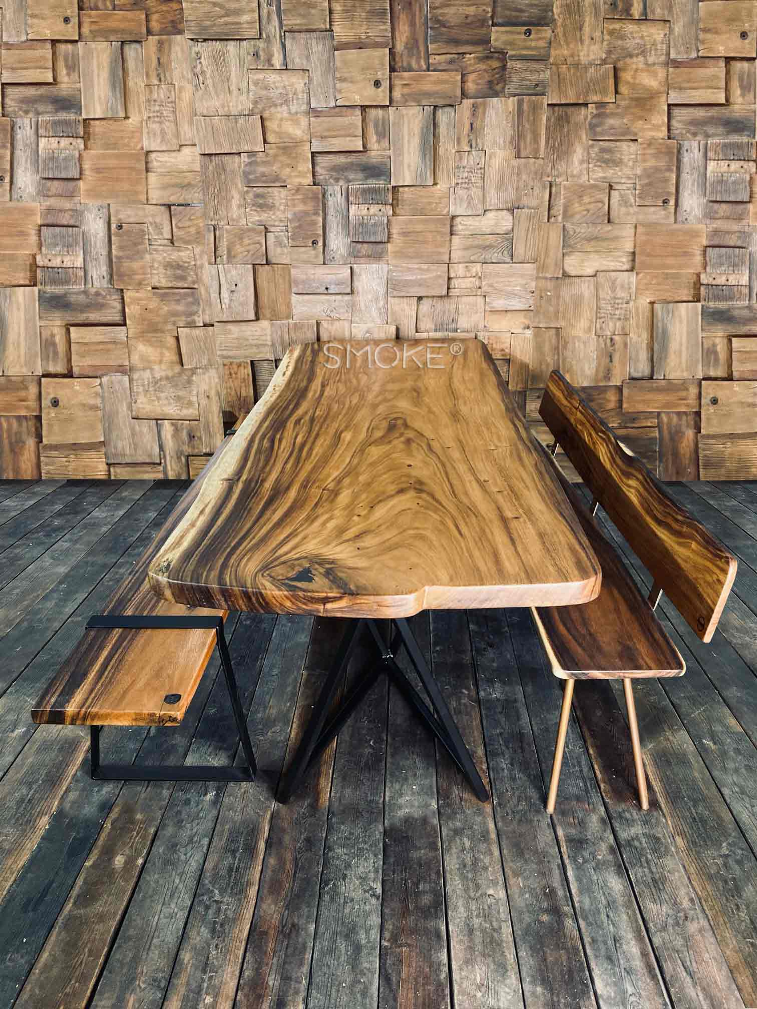 live edge dining table