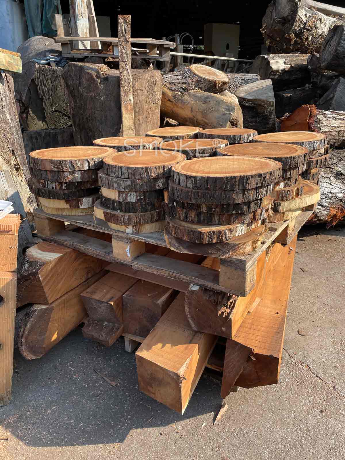 raw material for wooden stool