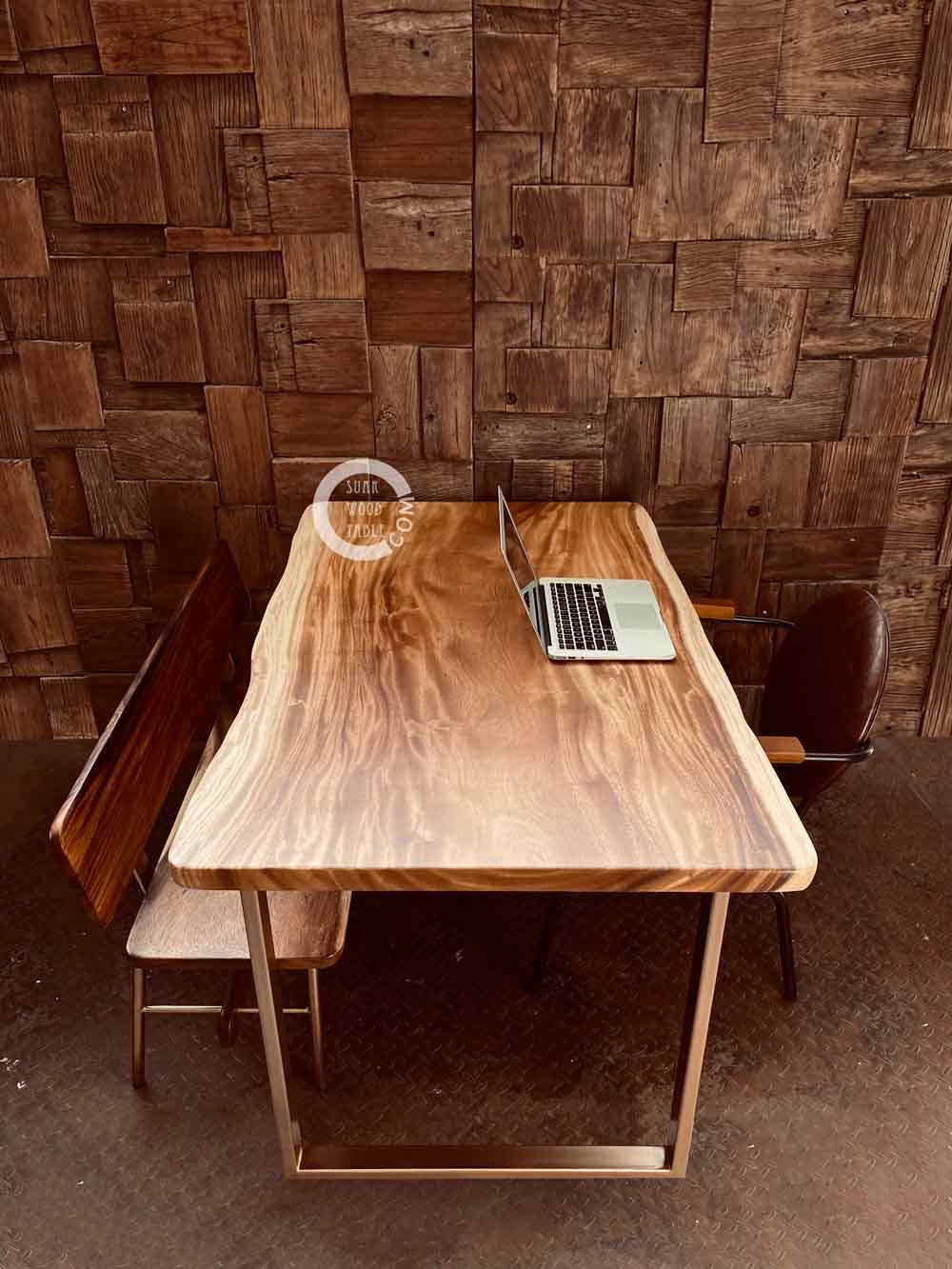 suar wood table work desk