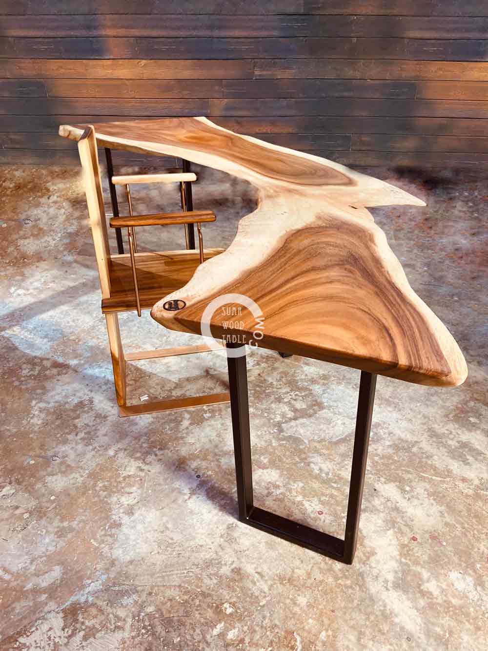 handmade wooden work table