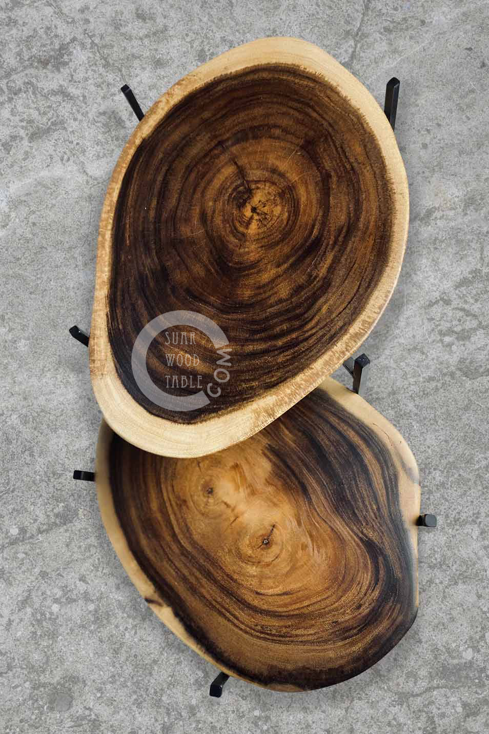 chad suar wood coffee tables