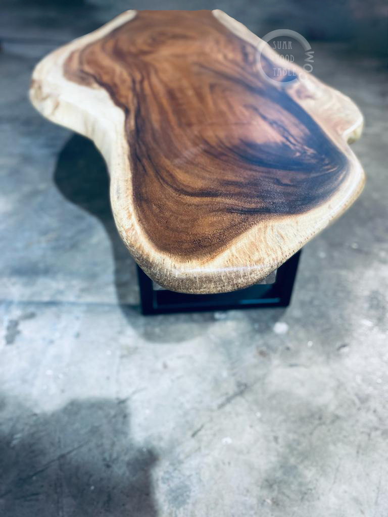 Suar Wood Coffee Table Designer Bespoke Singapore Local Reclaimed Wood